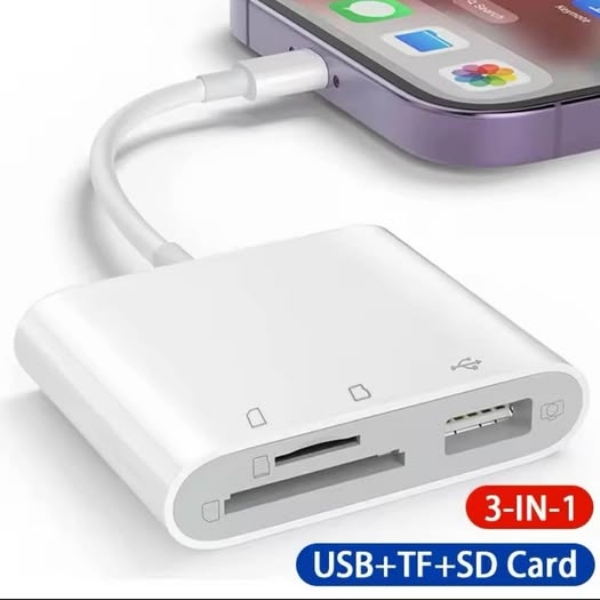 3 in 1 Multi Port Hub USB Type C