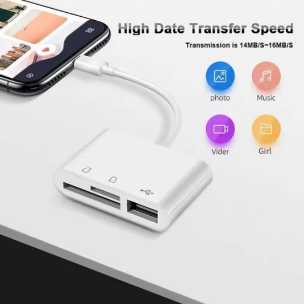 3 in 1 Multi Port Hub USB Type C