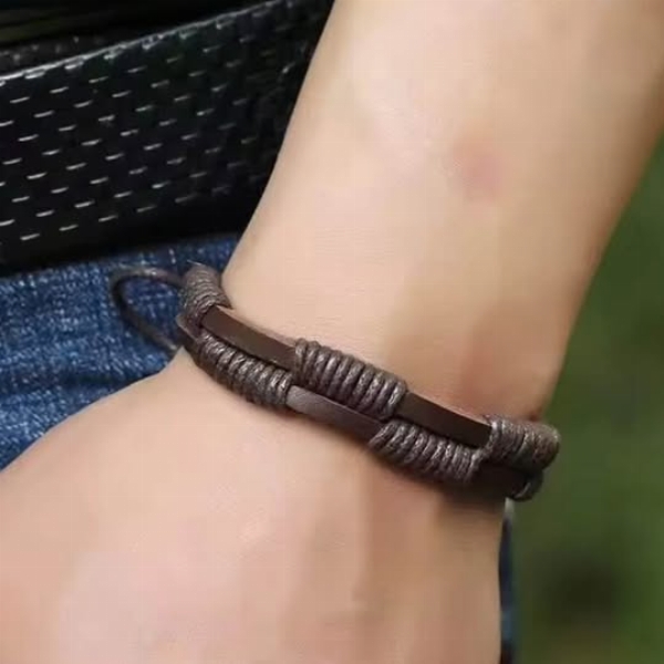 Leather Bracelet | Handmade
