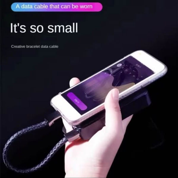 Portable USB Bracelet Charging Cable