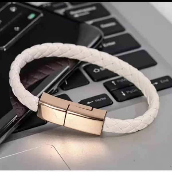 Portable USB Bracelet Charging Cable
